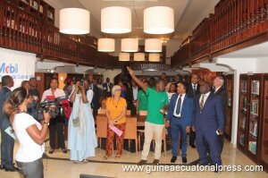 Opening of the Library at the Equatoguinean Cultural Centre