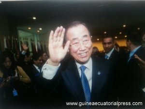 La misión ecuatoguineana en la ONU despide al Secretario General