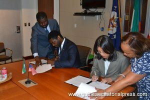 Diplomatic agreement between Equatorial Guinea and United States